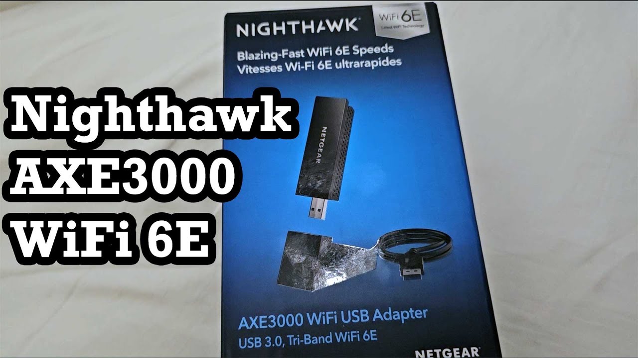 adaptador inalambrico netgear nighthawk axe3000 wifi 6e usb 3 0