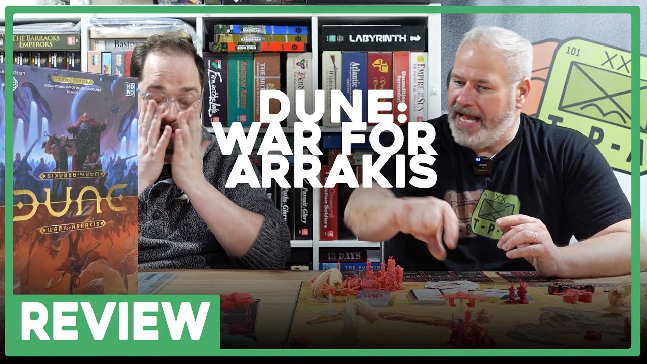 el juego de mesa cmon dune war for arrakis llega a kickstarter