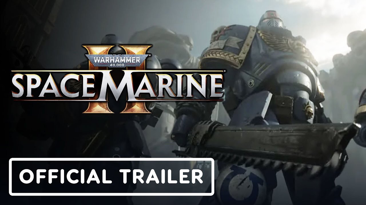 https warhammer 40000 space marine 2 game awards 2021 trailer