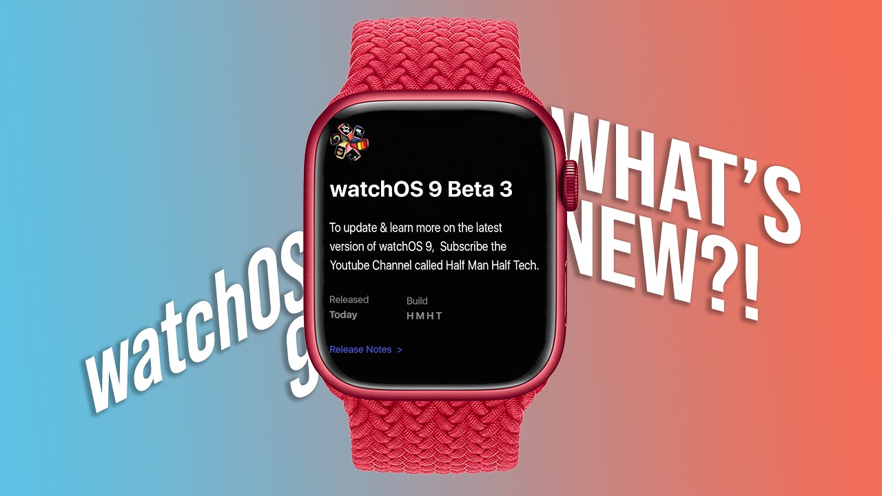 lanzamiento de la beta 3 publica de watchos 9