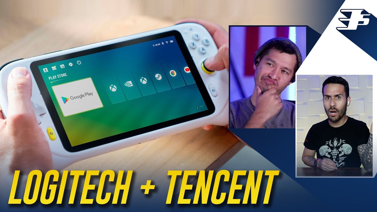 logitech y tencent anuncian una nueva computadora de mano para juegos en la nube en desarrollo