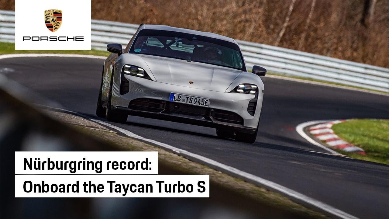 porsche taycan ev establece un nuevo record en nurburgring video index.rss