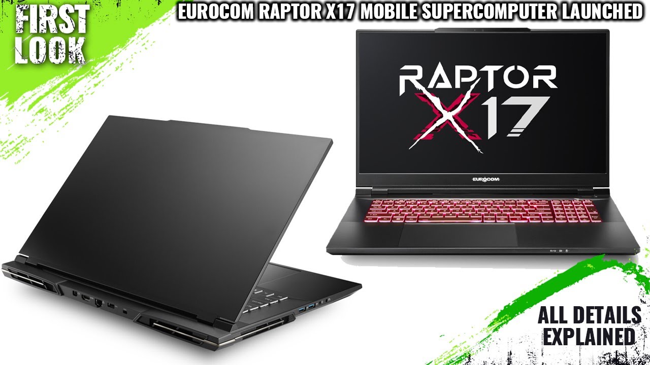 portatil para juegos eurocom raptor x15 con core i9 rtx 3070 ti