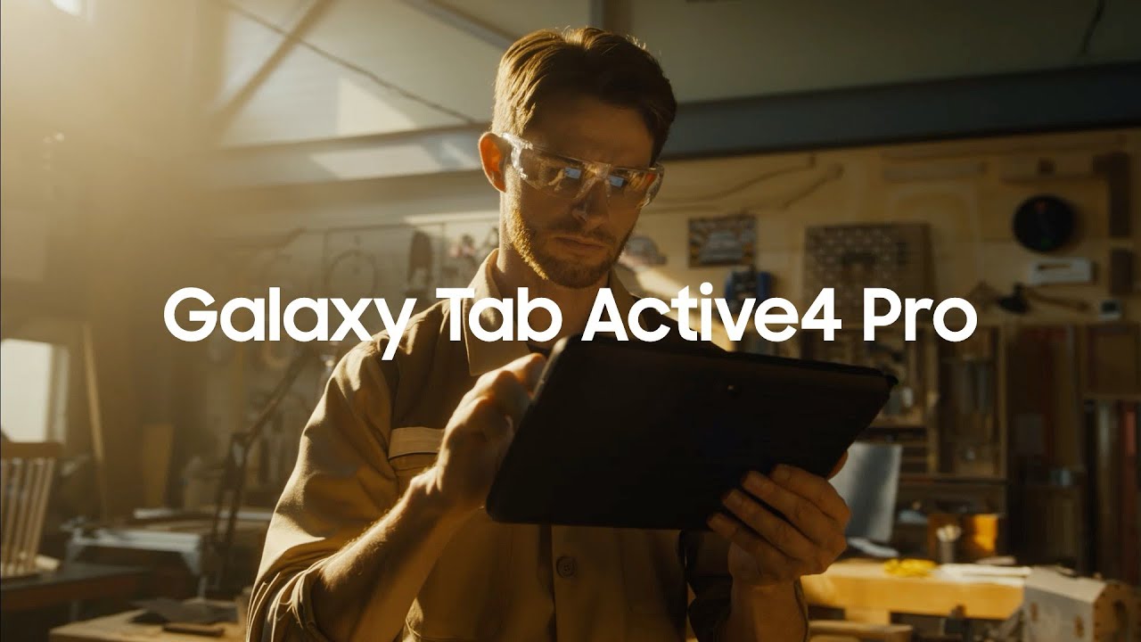 presentan la tableta robusta samsung galaxy tab active4 pro