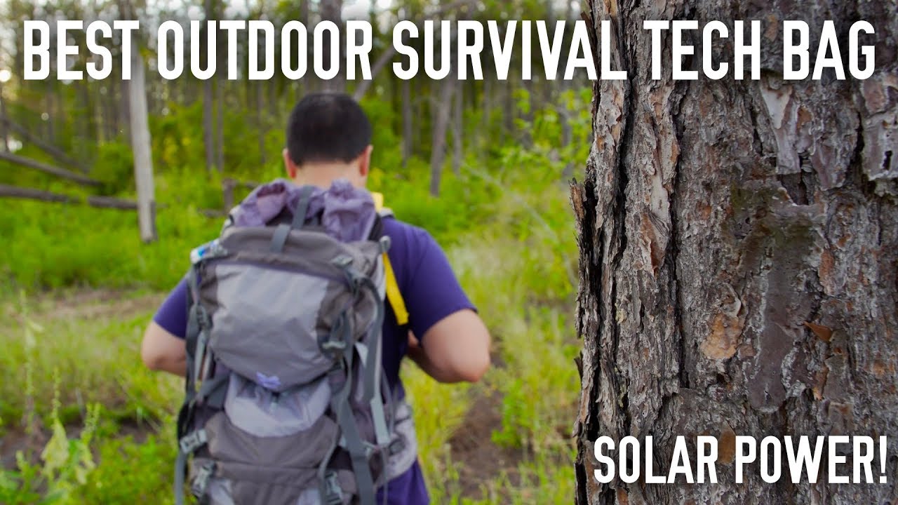 recordatorio de ofertas mountaineer solar backback de outdoor tech